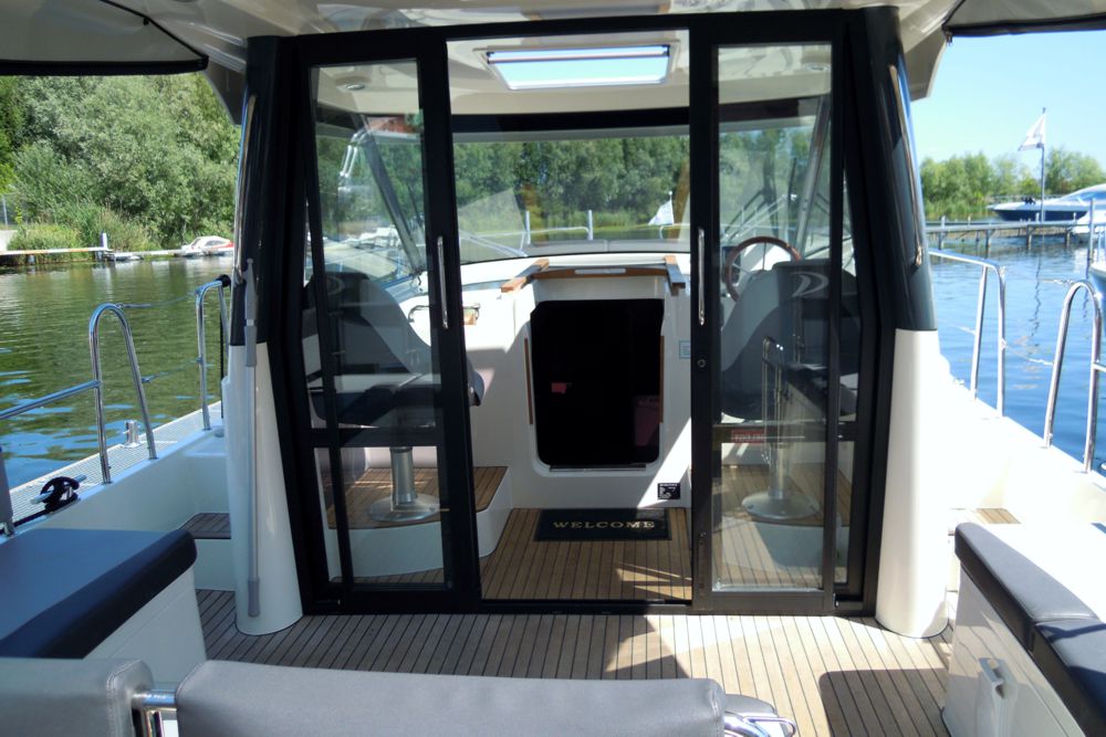 Blick in den Cockpit 